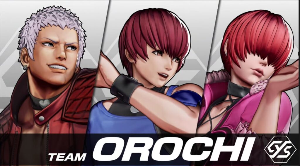 Chris Joins Team Orochi In King of Fighters XV