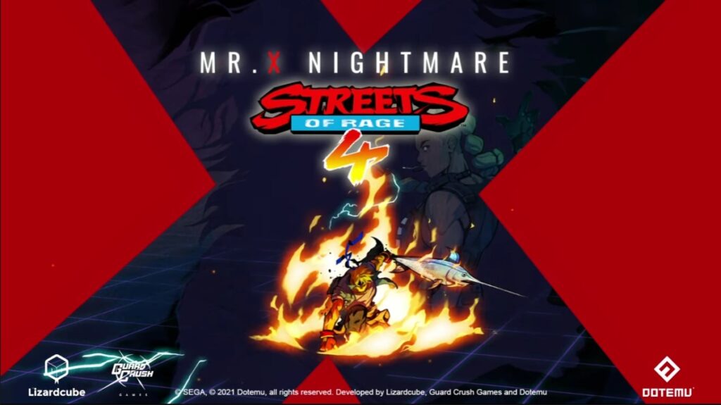 DotEmu Reveals Mr. X Nightmare DLC for Streets of Rage 4