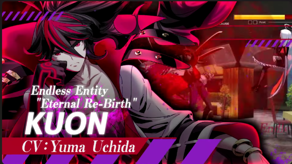 Edgelord Kuon the Aeon enters Under Night in-Birth 2